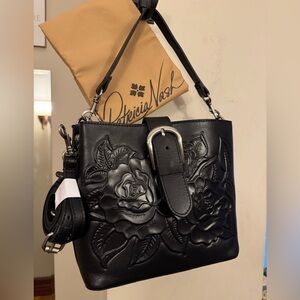 PATRICIA NASH Rose Tooled Irving Crossbody